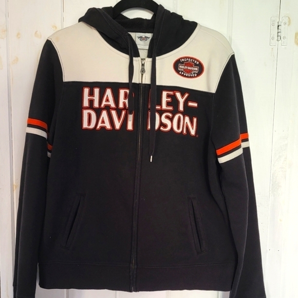 Harley - Davidson Woman's Hooded Sweatshirt Size XL - Picture 1 of 12